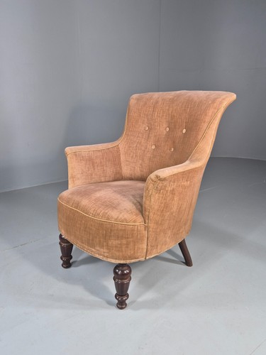 Antique tub chair danish peach - tub,