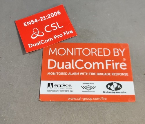 Dualcom fire alarm window - alarm,
