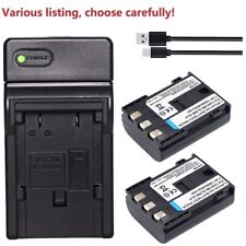 Battery or Charger for Canon NB-2LH EOS Digital Rebel Xti Rebel XT FV500 FVM20