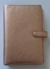 Filofax Finsbury Personal organiser (rose gold leather)