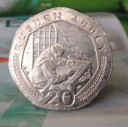 Isle man 20p twenty - man,