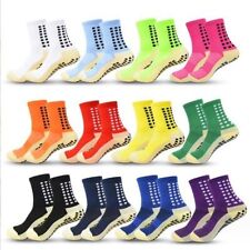 4 Pair UK Size 6-10 EU 38-46 Football Grip Socks Anti Slip Non Slip Sports Socks