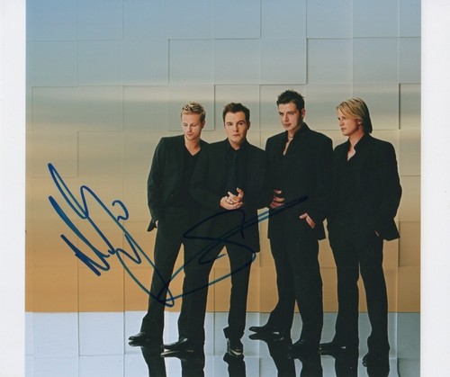 Westlife autographs signed