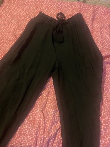 Primark size small - black, linen