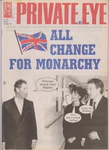 Private eye magazine - eye, issue