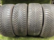 4X 225/50/17 98V XL GOODYEAR VECTOR 4 SEASON M+S Dot 1719 4/6MM TRADE PART WORN