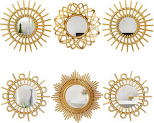 Namalu 6 Pcs Sunburst Mirror