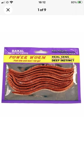Ragworm imitation worm lures - ragworm,