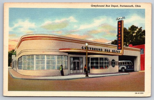 Portsmouth ohio postcard - portsmouth,