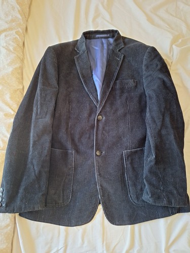 Harris tweed corduroy navy - harris,