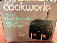Cookworks 9L Dual Air Fryer