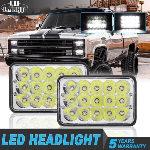 Pair led headlight - headlight, drl
