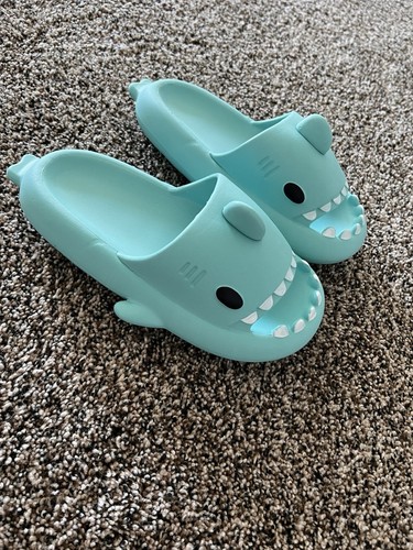 Shark slides slippers size - slippers,