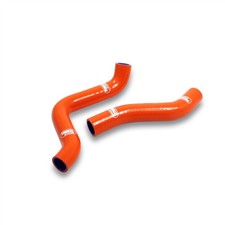Orange samco silicon rad hoses - orange,