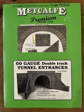 Metcalfe OO Gauge Tunnel Entrances PO242 New Sealed Ready Cut Model Railway Kit