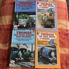 Bundle of 4 Thomas The Tank Engine & Friends Ladybird Books Vintage Retro