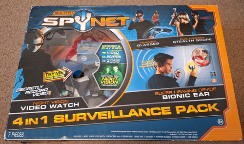 Spynet kids spy - 4‑in‑1,