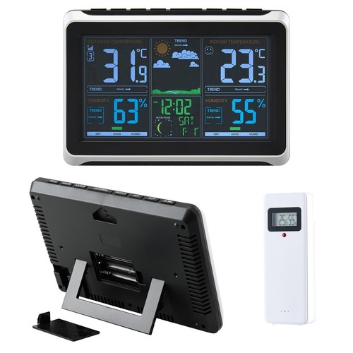 Weather station with - 7.5",