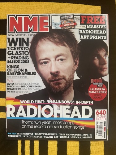 Nme radiohead 8th - nme,