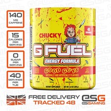 G Fuel Chucky Good Guys Tub | Energy Drink Powder | 40 Servings | UK | GFUEL