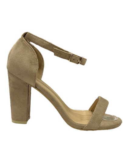 Womens block heel ankle - block, strap