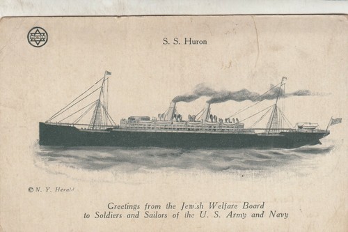 Wwi greetings jewish welfare - wwi,