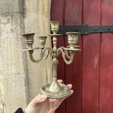 Vintage Metal Candle Holder