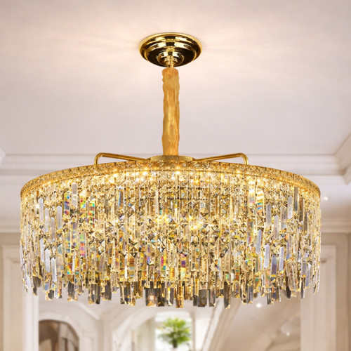 Modern led crystal waterfall - crystal,