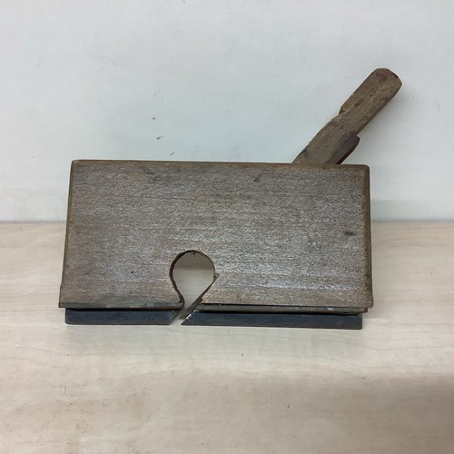 Small wooden rebate plane - wooden,