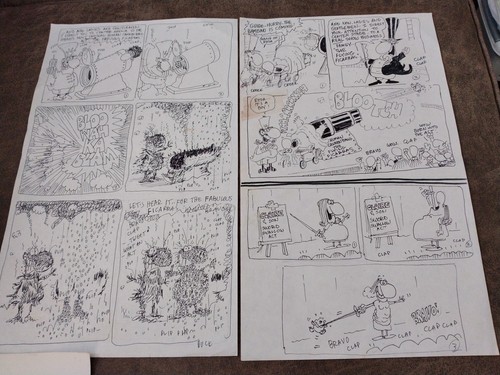 Original comic artwork by - artwork,