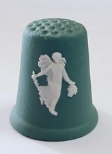 Wedgwood Jasperware Teal Green