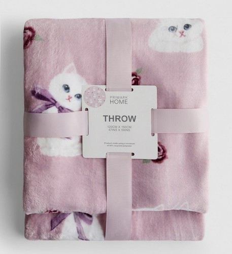 Primark supersoft cat pink - primark,