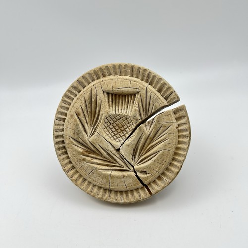 Vintage carved wood scottish - wood,