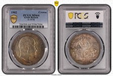 1902 Edward VII Silver Crown -