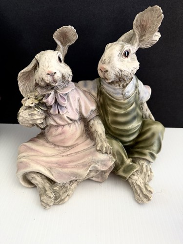 Chrisdon rabbit bunny couple - chrisdon,