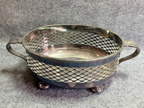 Vintage epns pierced - pierced, silver