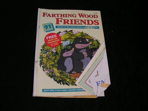 Farthing wood friends - wood, no.91