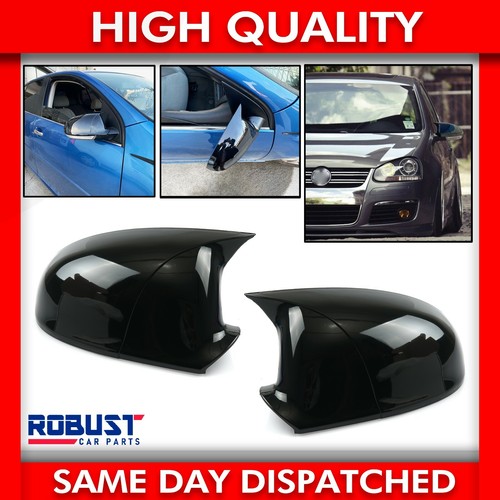 Wing mirror cover caps - mirror, gloss