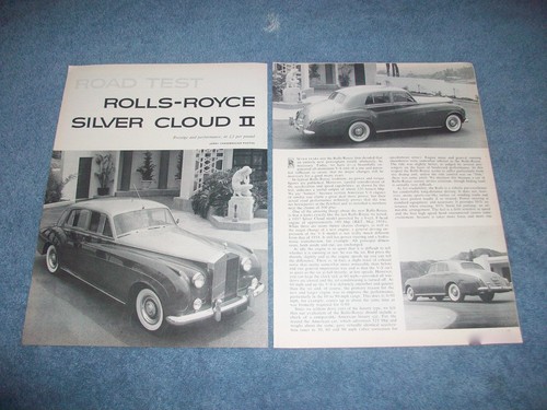 1960 rolls royce silver cloud - rolls-royce,