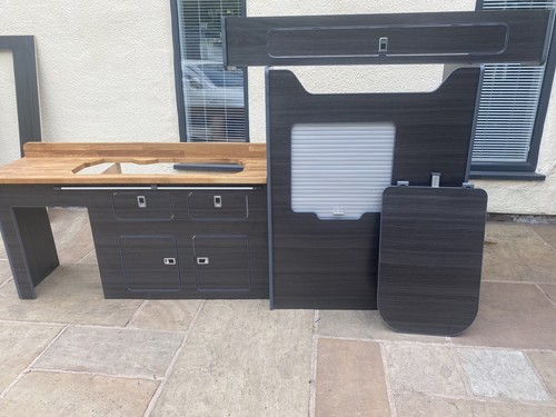 Lwb camper conversion - conversion, oak