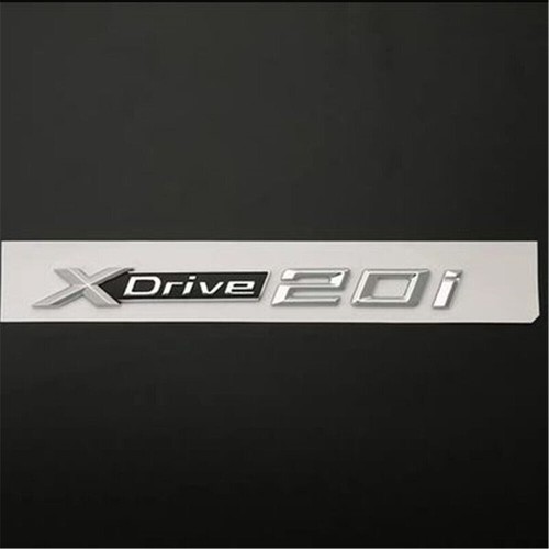 1pc chrome xdrive 20i - chrome, plastic