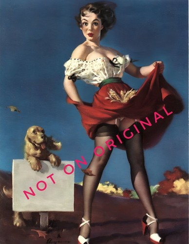 Vintage 1940 calendar pinup - vintage,