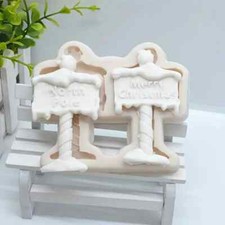 Christmas North Pole Sign Cake