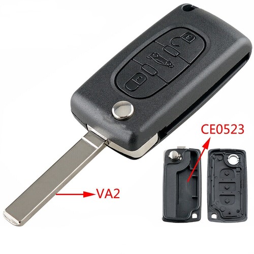 Button flip remote key shell - button,