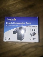 Camping  Hiking  Regatta Rechargeable Pump