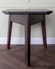 Early 19thC. Oak & Elm Cricket Table (Antique, George III)