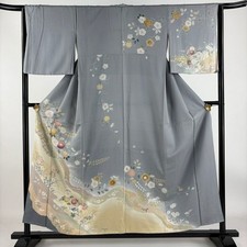 Japanese Silk Houmongi Kimono