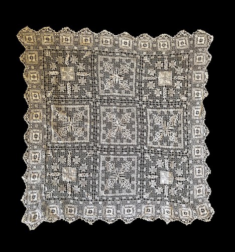 Antique handmade cluny - handmade,