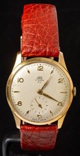Uno Sub-Dial Gold-Plated Men's