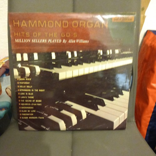 Hammond organ hits the - of, 60's